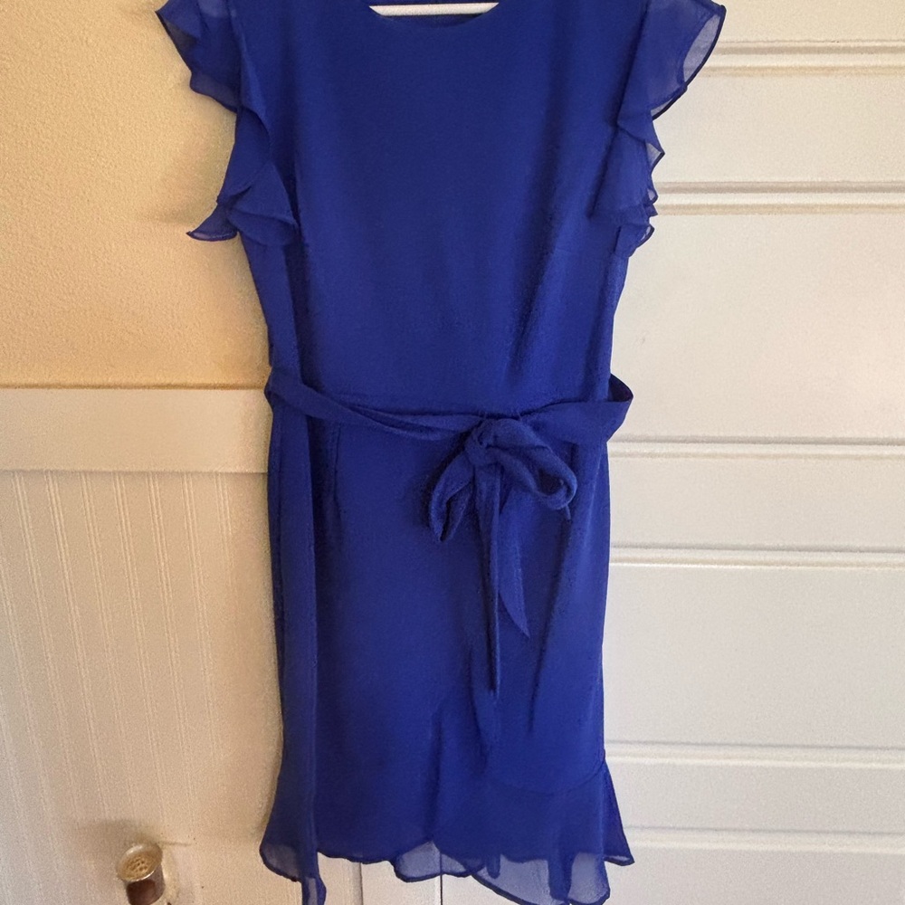 Shelby & Palmer Royal Blue Midi Dress